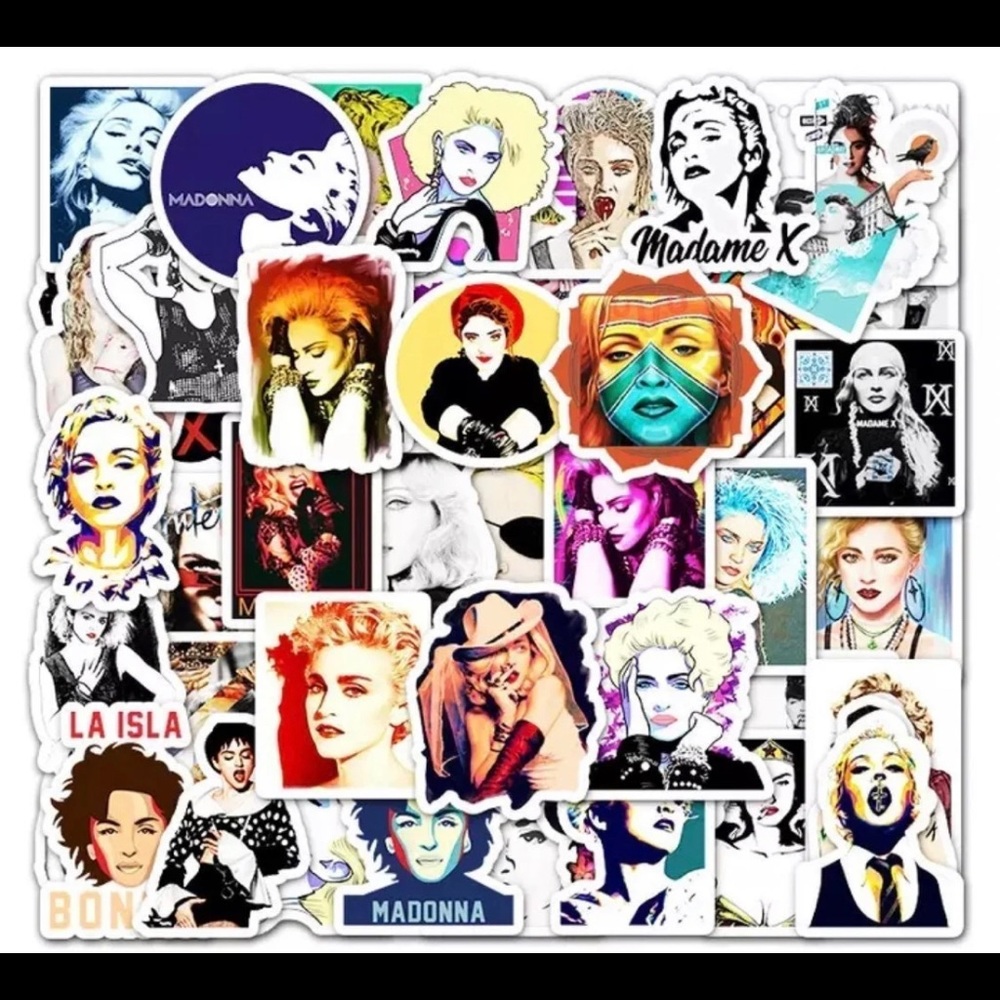 Madonna Stickers Bundle Of 45 New